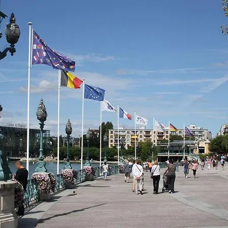 Appartement Familial En Face D'Un Square Arbore Enghien-les-Bains Buitenkant foto